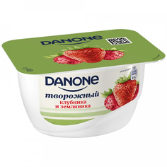 Творожок Danonee с клубникой и земляникой 3.6%, 130 г