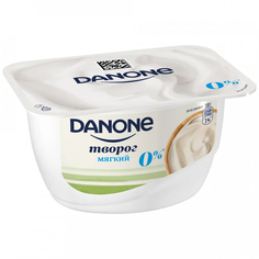 Творог Danonee мягкий натуральный 5%, 130 г