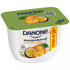 Творожок Danonee с апельсином и маракуйей 3.6%, 170 г