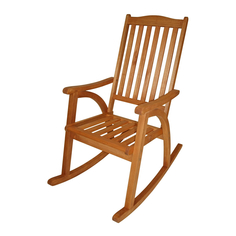 Кресло-качалка Degamo Rio коричневое 58х100х118 см
