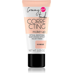 Тональное средство BELL Крем тональный для лица CREAMY TOUCH CORRECTING MAKE-UP с эффектом увлажнения и разглаживания