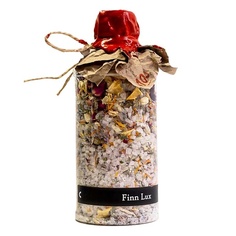 FINNLUX Соль для ванны морская ароматическая с сухоцветами и эфирным маслом розы 500.0