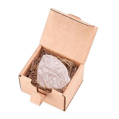 Дезодорант-кристалл МЫЛЬНЫЕ ОРЕХИ Минеральный кристаллический дезодорант Алунит в подарочной коробке 60
