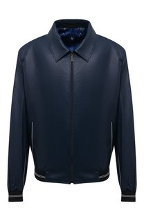 Кожаный бомбер Zilli