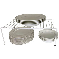 Подставки под крышки, сковороды подставка для посуды HARMONIA 39х20х14см для организации хранения крашеная сталь