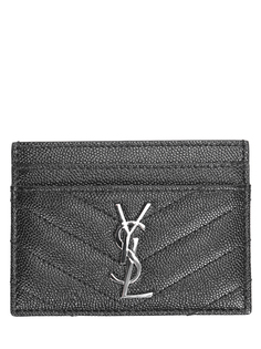 Кардхолдер кожаный Saint Laurent