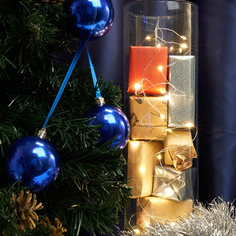 Гирлянда Светодиодная гирлянда Feron Роса USB теплый белый CL576 48186