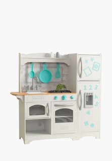 Набор игровой KidKraft Деревянная кухня Загородная, 3 предмета посуды и аксессуаров в наборе, звук