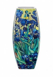 Ваза Elan Gallery "Ирисы" 12,5х12,5х30 см
