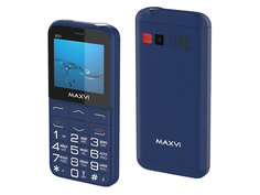 Сотовый телефон Maxvi B231 Blue
