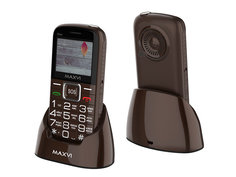 Сотовый телефон Maxvi B5ds Brown