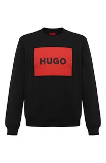 Хлопковый свитшот HUGO