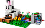 Конструктор LEGO Lego Minecraft Кроличье ранчо 21181