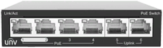 Коммутатор PoE UNIVIEW NSW2020-6T-POE-IN