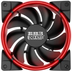 Вентилятор для корпуса PCCooler CORONA red
