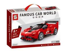Конструктор Sembo Block FERRARI FXX-K EVO