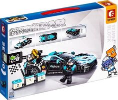 Конструктор Sembo Block Спорткар Maserati MC12