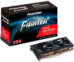 Видеокарта PCI-E PowerColor Radeon RX 6700 XT Fighter (AXRX 6700XT 12GBD6-3DH)