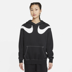 Женская худи Sportswear Swoosh Oversized Fleece Hoodie Nike