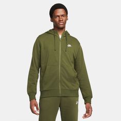 Мужская толстовка Nike Sportswear Club Hoodie Full Zip