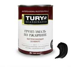 Грунт-эмаль по ржавчине TURY