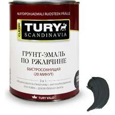 Грунт-эмаль по ржавчине TURY