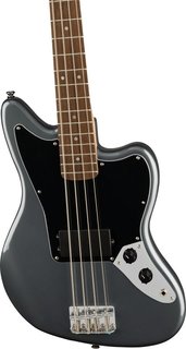 FENDER SQUIER Affinity Jaguar Bass H LRL Charcoal Frost Metallic