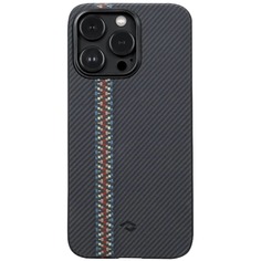 Чехол Pitaka MagEZ Case 3 FR1401P для iPhone 14 Pro, чёрно-серый