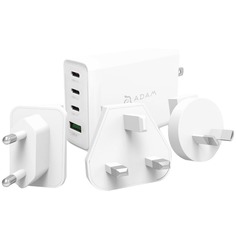 Зарядное устройство Adam Elements OMNIA Pro 130 (USB-A, USB Type-C), белый