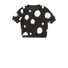 Вязаный топ с принтом Armani Junior