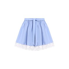 Хлопковая юбка с поясом Ermanno Scervino