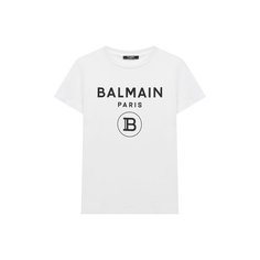 Хлопковая футболка Balmain