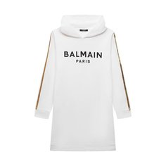 Хлопковое платье Balmain