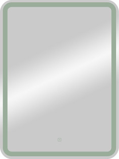Зеркальный шкаф 55х80 см белый матовый R Art&Max Platino AM-Pla-550-800-1D-R-DS-F