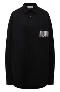 Хлопковая рубашка VTMNTS