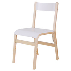Стулья для кухни стул Премьер 510х410х820мм фанера натуральный/белый