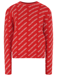 Джемпер с принтом Balenciaga