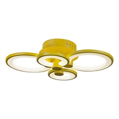 Люстра Потолочная светодиодная люстра iLedex Ring A001/4 Yellow
