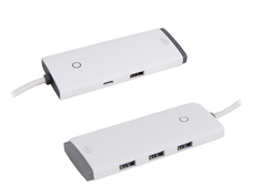 Хаб USB Baseus Lite Series 4-Port Type-C - 4xUSB 3.0 WKQX030402