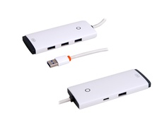Хаб USB Baseus Lite Series 4-Port USB-A - 4xUSB 3.0 WKQX030102