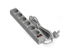 Сетевой фильтр ExeGate SP-6-5G 6 Sockets 5m Grey EX119394RUS