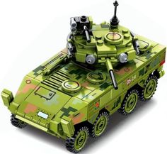 Конструктор Sembo Block Боевая машина пехоты 8x8
