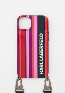 Чехол для iPhone Karl Lagerfeld 14 Plus с ремешком на шею