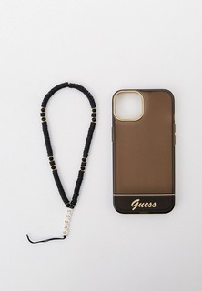 Чехол для iPhone Guess 14 из пластика и силикона с петлей на запястье