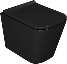 Подвесной безободковый унитаз с сиденьем микролифт D&K Berlin DT143602