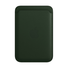 Чехол-бумажник Apple MagSafe, цвет: зелёная секвойя, кожа