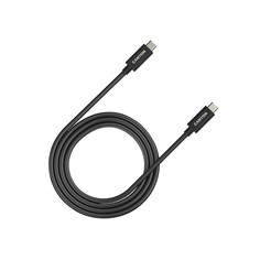 Кабель CANYON UC-44 USB-C / USB-C, 1м, черный