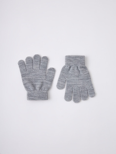 Базовые перчатки для девочек (серый, 5-8 YEARS) Sela