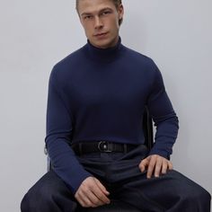 Водолазка из шерсти мериноса 12 STOREEZ