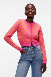 Кардиган вискозный укороченный с цветочным принтом Befree